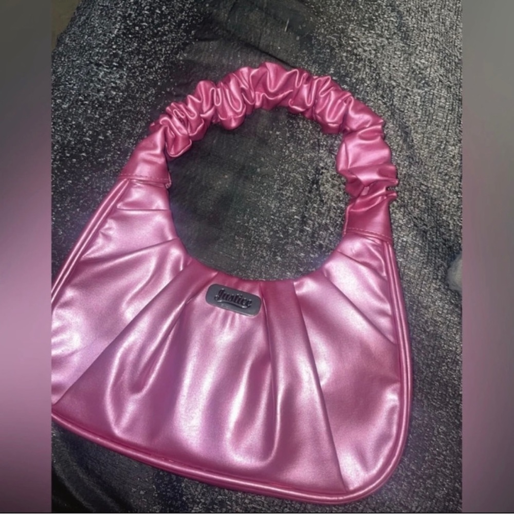 Chrome Pink Purse